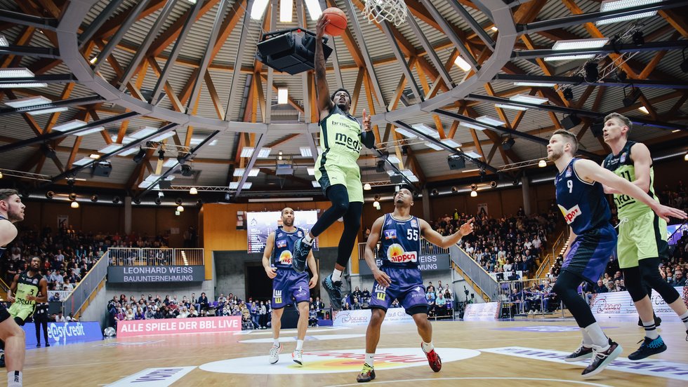 Gutes Spiel, aber schwache Freiwurfquote: medi bayreuth unterliegt 85:90 in Crailsheim