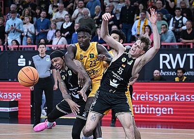 BBC mit einer starken Halbzeit in Tübingen