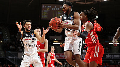 Nach sehr starker erster Halbzeit unterliegt medi bayreuth beim FC Bayern München mit 68:81