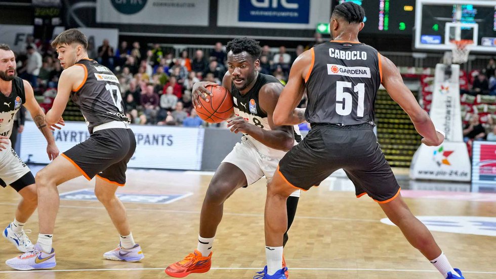 medi bayreuth startet mit 64:80-Niederlage gegen ratiopharm ulm in die Rückrunde