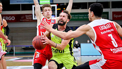 Tolles Oberfrankenderby! medi unterliegt am Ende gegen Bamberg knapp