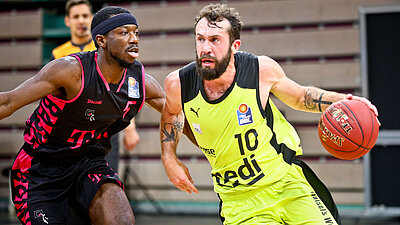 Reaktion gefragt! medi bayreuth am Dienstag zu Gast bei den Telekom Baskets Bonn