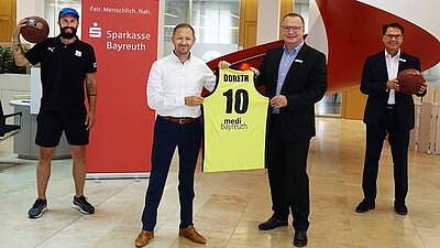 Sparkasse Bayreuth bleibt an Bord bei den HEROES OF TOMORROW