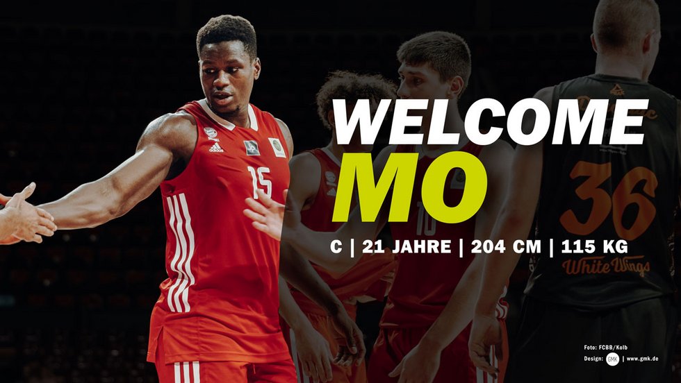 Neuzugang vom FC Bayern München – Mohamed Sillah verstärkt Bayreuther Basketballer 