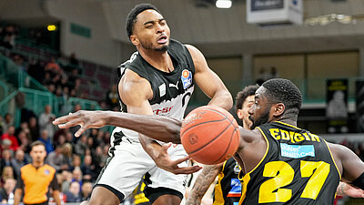 1/14: Nach dem FIBA Break startet medi bayreuth in Ludwigsburg in den Saisonendspurt