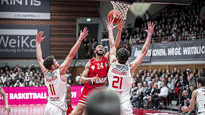 Nächstes Derby! Diesmal geht es im Duell Ober- vs. Unterfranken gegen die Würzburg Baskets