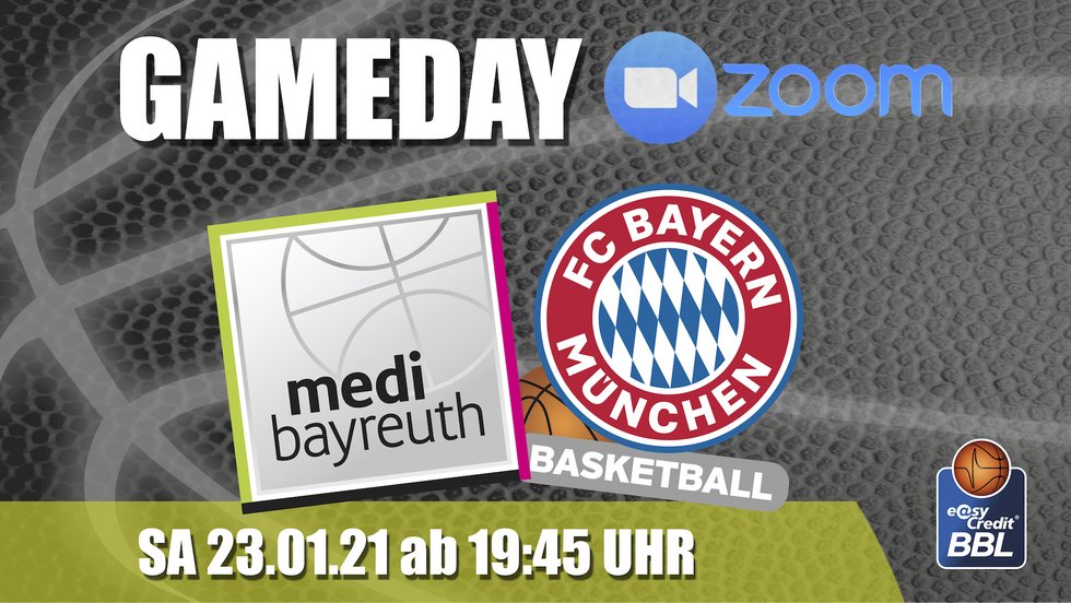#GamedayZOOM gegen den FC Bayern München Basketball