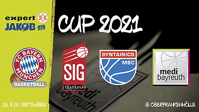 expert Jakob Cup 2021: medi begrüßt den FC Bayern, den MBC und SIG Strasbourg