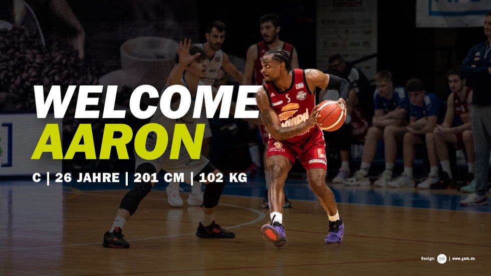 Neuer Center des BBC Bayreuth gefunden - Aaron Carver wird neuer Big Man unter dem Korb
