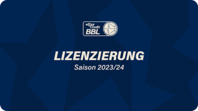 24 Clubs erhalten die Lizenz für die Saison 2023/2024 in der easyCredit BBL