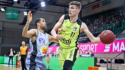 Simsalabim! Nach dem Sieg in Bonn gewinnt medi bayreuth auch gegen Crailsheim