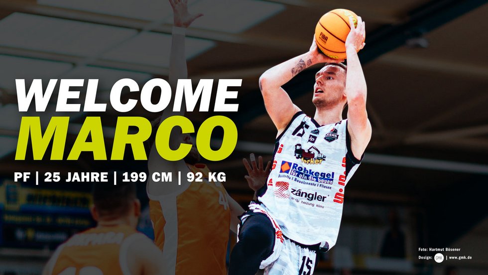 Marco Rahn erhält Zweijahresvertrag – Power Forward wechselt von den BSW Sixers nach Bayreuth