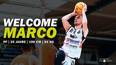 Marco Rahn erhält Zweijahresvertrag – Power Forward wechselt von den BSW Sixers nach Bayreuth