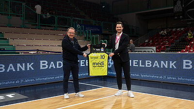medi und die Spielbank Bad Steben verlängern ihren Sponsoringvertrag