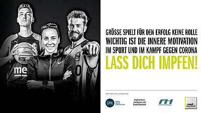 LASS DICH IMPFEN! Triathletin Anne Haug und medi machen sich stark im Kampf gegen Corona