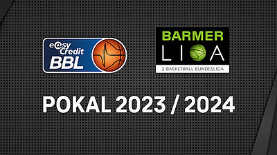 BBL-Pokal ab 2023/24 mit Mannschaften der BARMER 2. Basketball Bundesliga