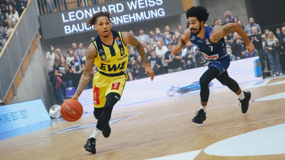 Auf in den hohen Norden - medi bayreuth zu Gast bei den EWE Baskets Oldenburg