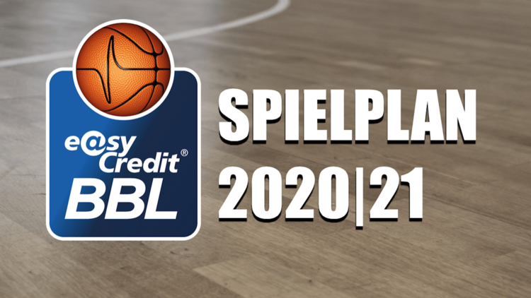 easyCredit Basketball Bundesliga gibt Spielplan für die Saison 20/21 bekannt